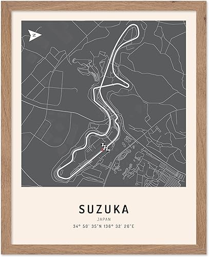 Miniatura 28 de Monem Art - Póster de Barcelona - Impresión de pista de carreras - Arte de España - Arte de pista de carreras de Barcelona - Arte de carreras de