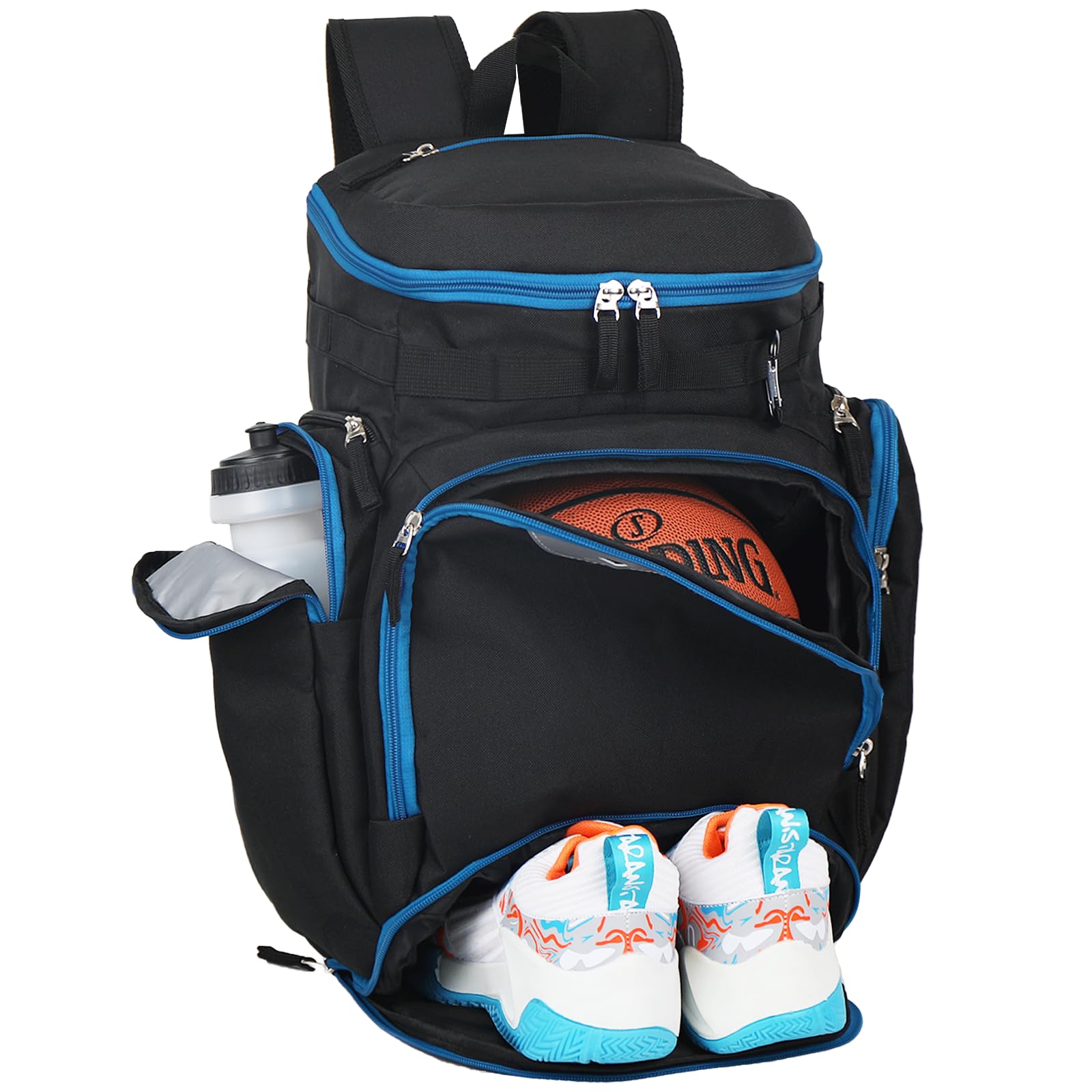 basketball backpack bag With Large shoe and ball compartment, soccer backpack, volleyball sport backpack bag
