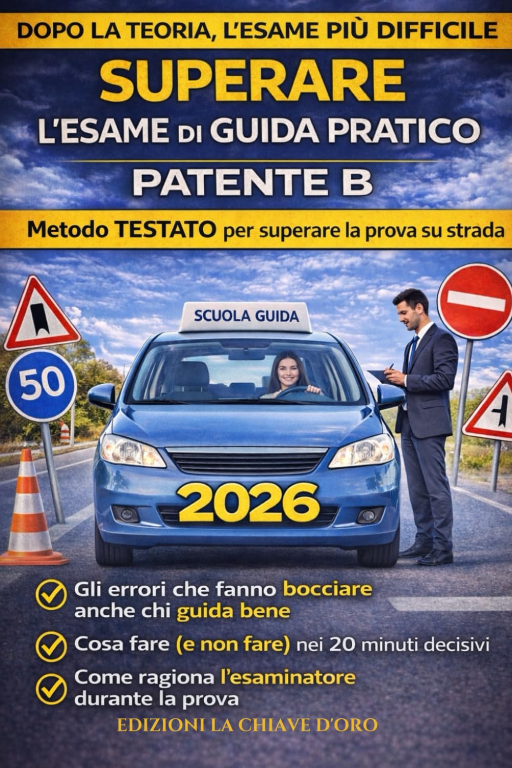 SUPERARE L’ESAME DI GUIDA PRATICO: Manuale completo della prova su strada