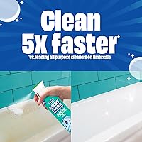 Vista 2 de Limpiador multiusos de baño con espuma fácil de limpiar Scrubbing Bubbles, botella de spray continuo, espuma de acción rápida, 13.58 onzas