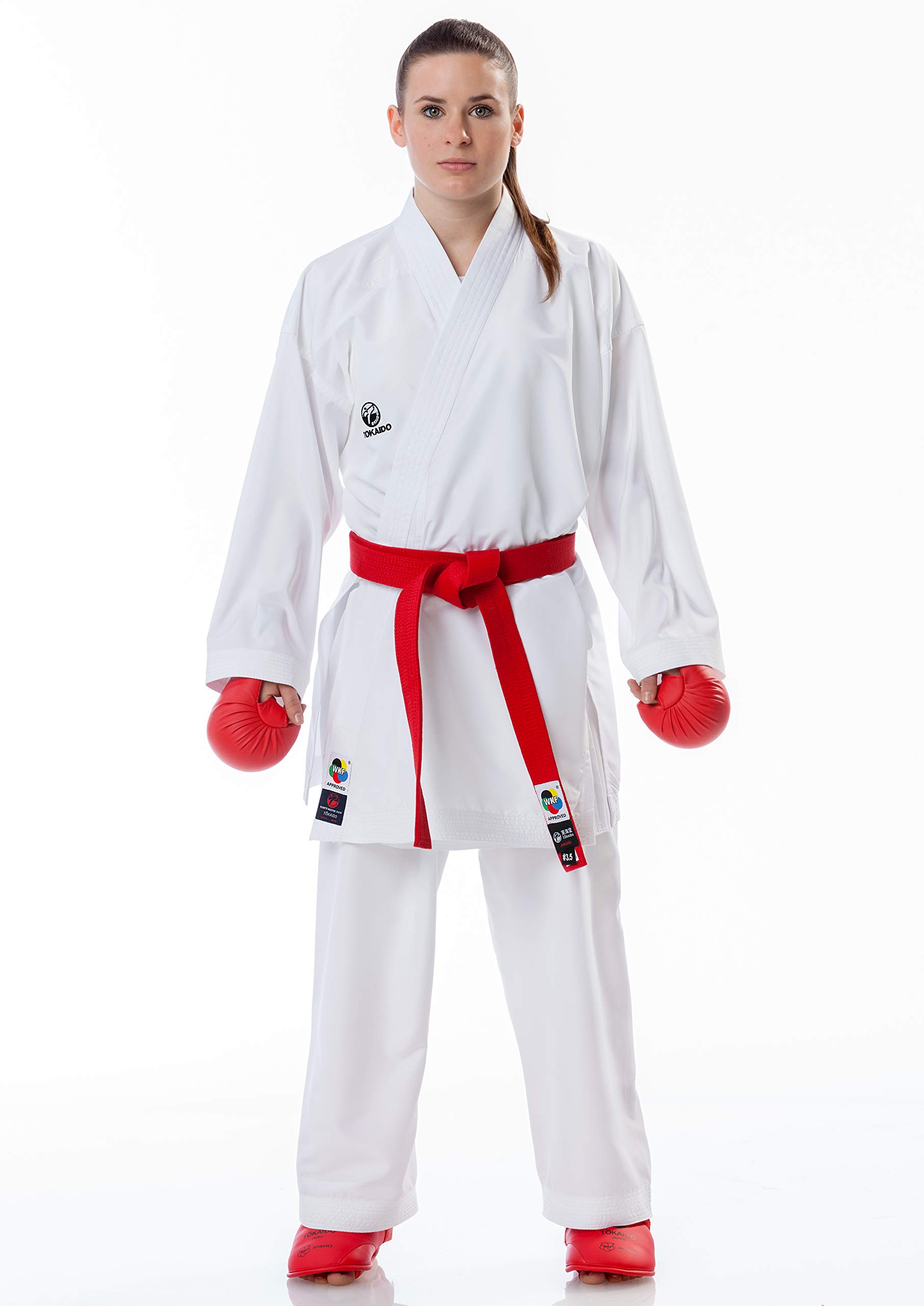 Tokaido Karateanzug, Kumite Master RAW, WKF, Karategi, weiß