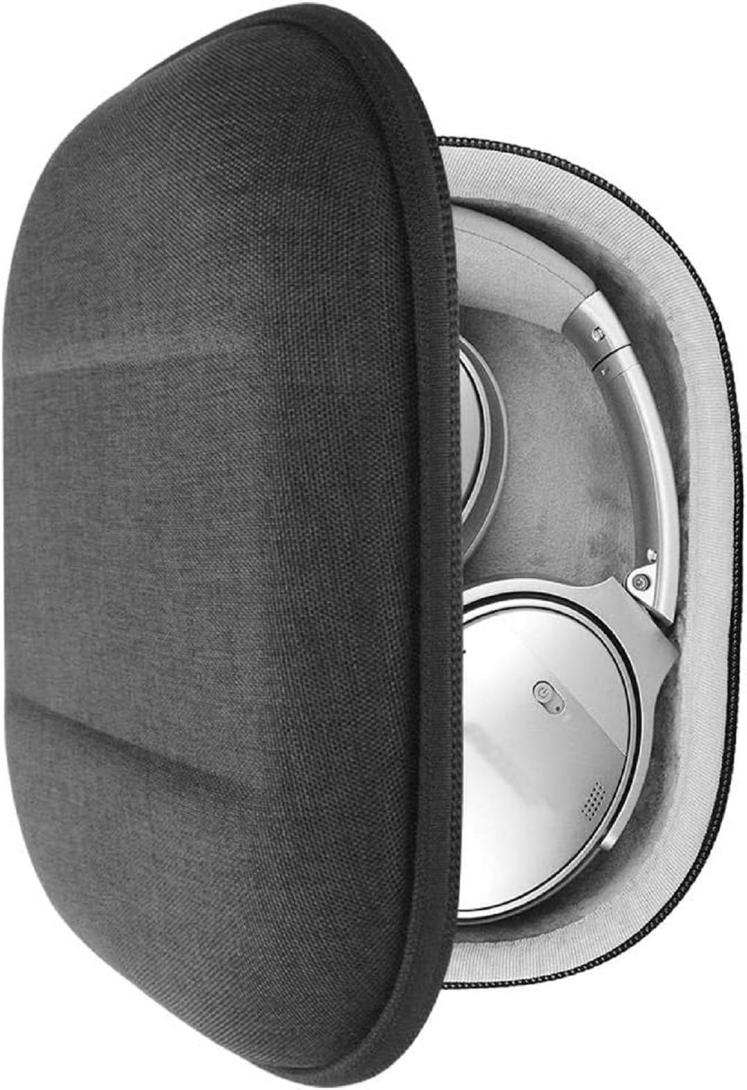 M.G.R.J® Portable Carrying Case Cover for Bose QuietComfort Ultra/Bose NC 700 / QC 45/35 II / 35 Series II / QC35 Series / QC25, 25 Bluetooth Wireless Noise Cancelling Headphones (Dark Grey)-picture-23
