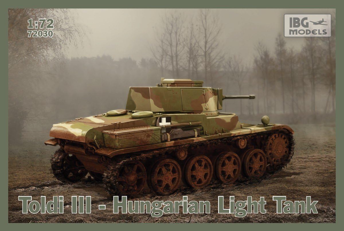 IBG Models 1/72 Toldi III Hungarian Light Tank # 72030