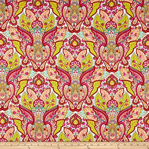 FreeSpirit Fabrics Tula Pink Slow & Steady The Hare Orange Crush Fabric By The Yard