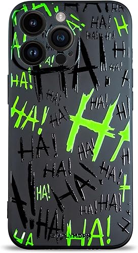 SIMPLYMDRN Funda para iPhone 13 Pro brillante a prueba de golpes de la serie delgada para hombres, 6.1 pulgadas 2021, negro (Jok3ster negro) disponible en Yaxa Peru