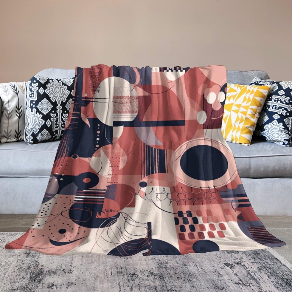 Couverture micro polaire contre le froid de la climatisation en lit