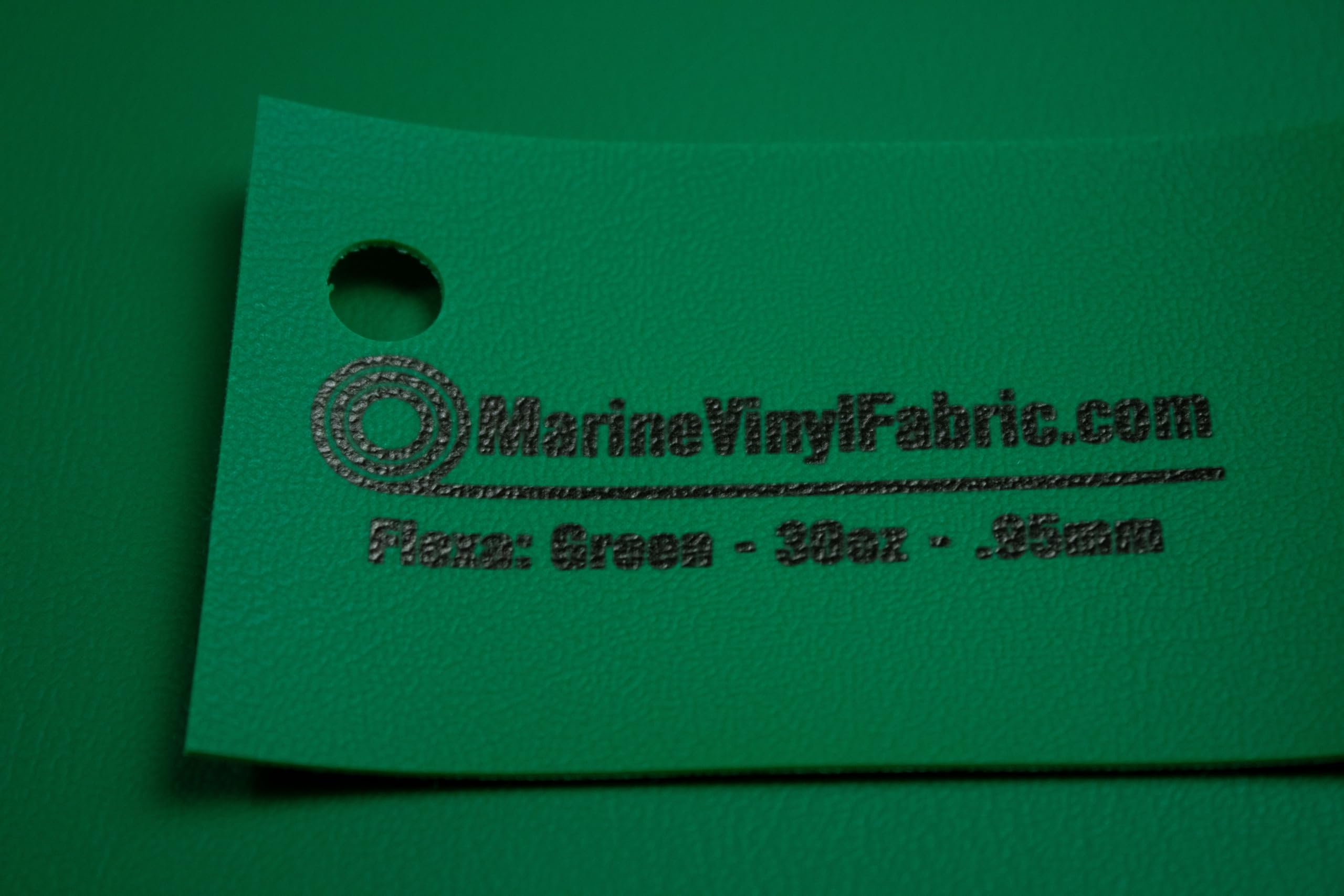 Marine Vinyl Fabric - Green 1 Yard 36