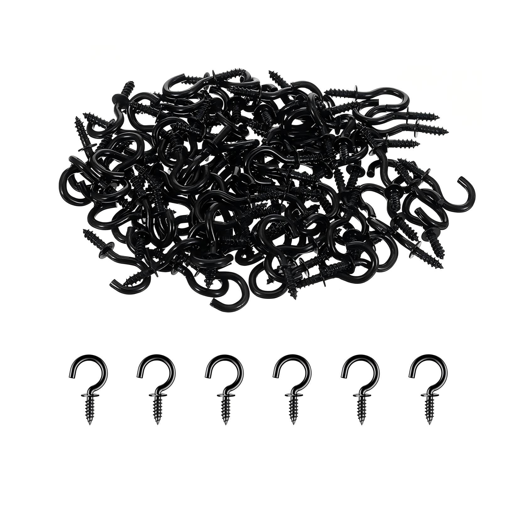 Lot De 100 Petits Crochets à Vis, Vis à œillet, Mini Vis Pour Bois Vis Dans Crochets Pour Plantes Suspendues Decorations Artistiques Cles Decoration De Noel Dore 92043009