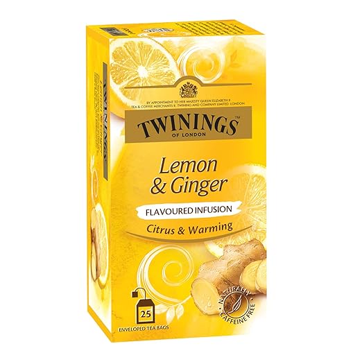 Lemon and Ginger Tea, 25 Tea Bags