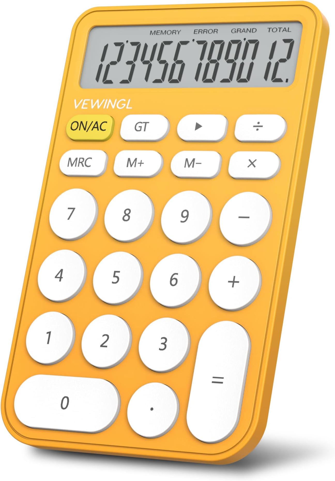 VEWINGL Standard Calculator, 12 Digit Large Display Desktop Calculator with Big Buttons for Office, School, Home & Business