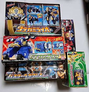特命戦隊ゴーバスターズ ゴーバスターオー＆バスターヘラクレス＆タテガミライオー Amazon | ゴーバスターズ DX特命合体セット ゴーバスターオー バスター