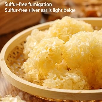 White Snow Fungus Tremella Mushroom 3.5oz/100g Dried Snow Fungus Tremella Fuciformis Mushroom