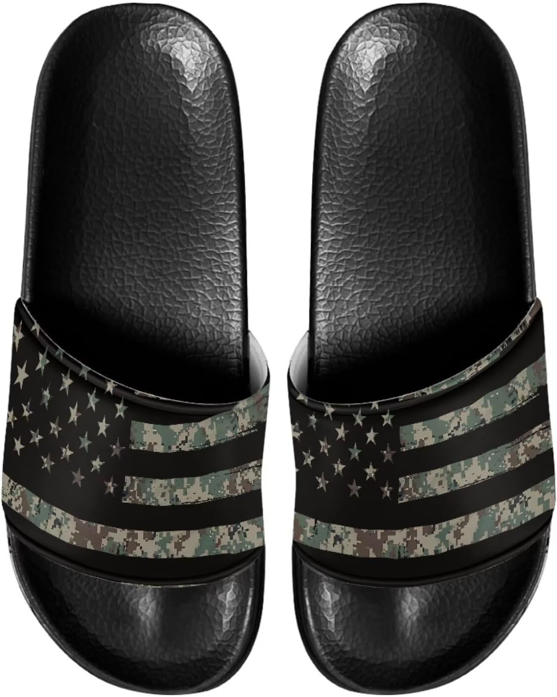 adilette slides flag