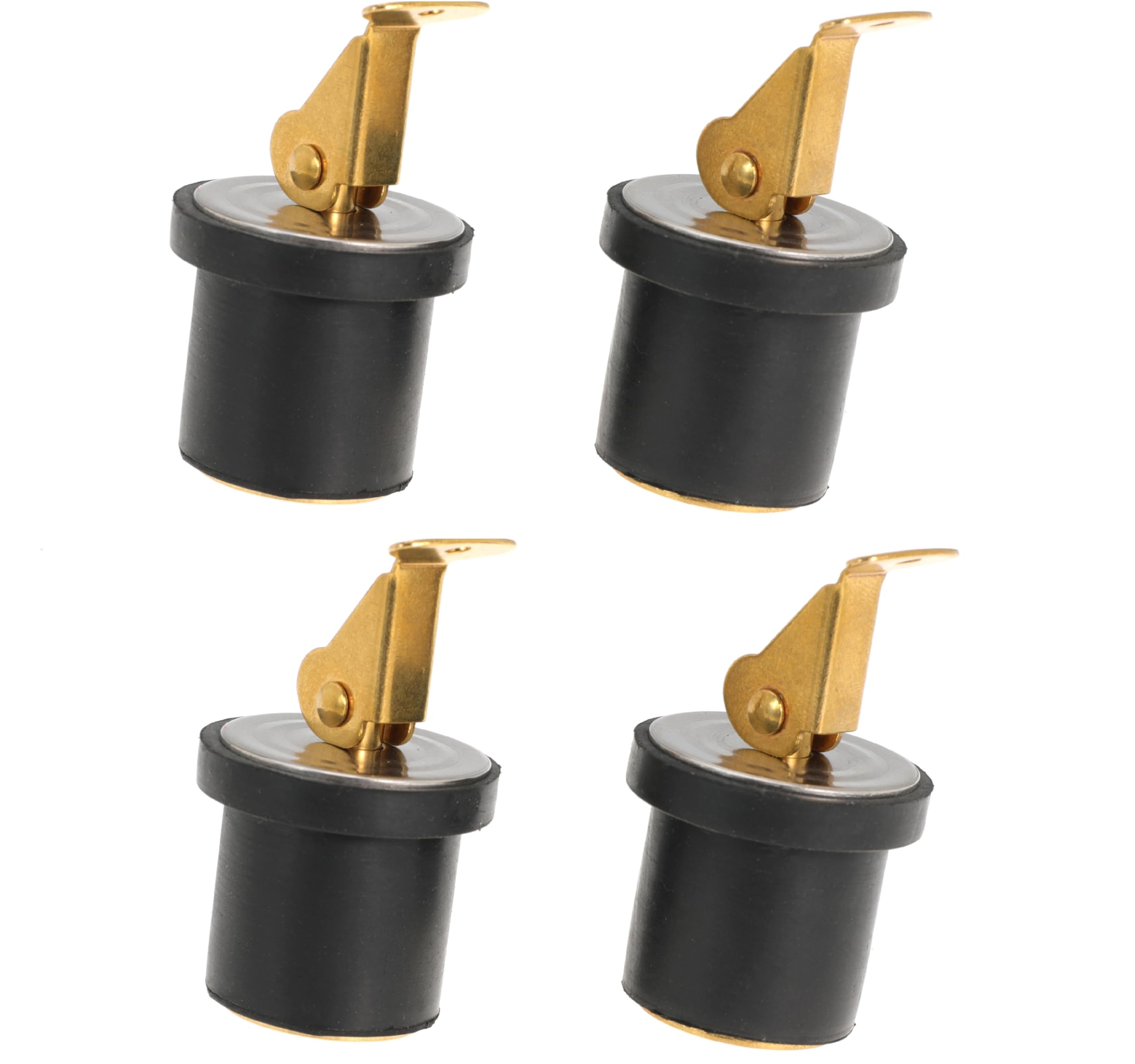 Boat Drain Plug Brass Boat Plug Snap Rubber Plugs Deck Plug for Boat Marine Twist Accessories