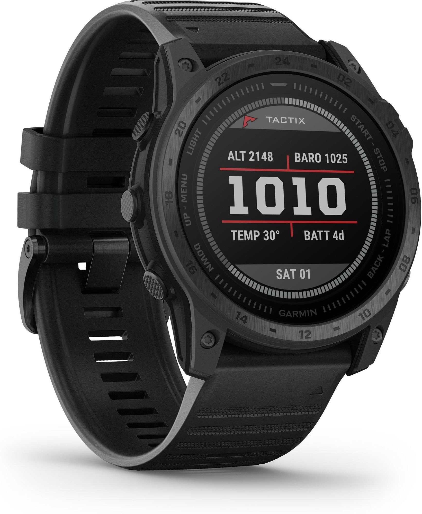 Garmin tactix® 7 - Standard Edition Montre GPS Tactique avancée avec Bracelet en Silicone Numéro de référence 010-02704-01