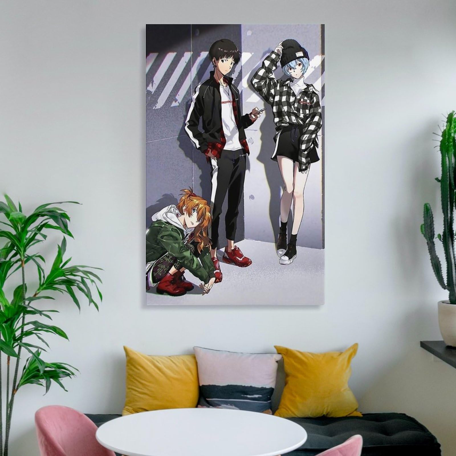 エヴァンゲリオン カバーアートギャラリー Amazon.co.jp: 絵画 大型 新世紀エヴァンゲリオン EVA アスカ 綾波レイ