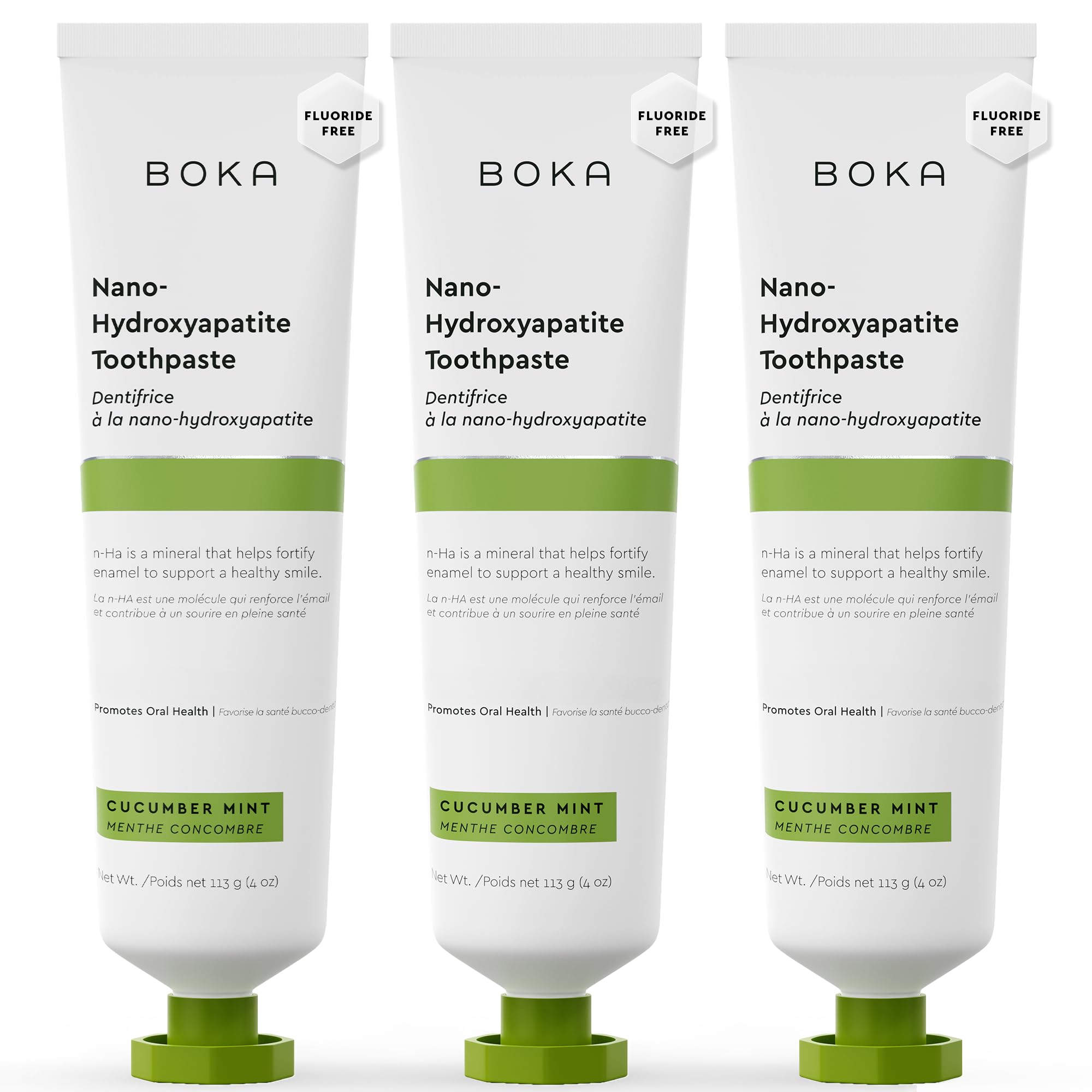 Boka Toothpaste - Nano Hydroxyapatite Toothpaste, Fluoride Free Toothpaste
