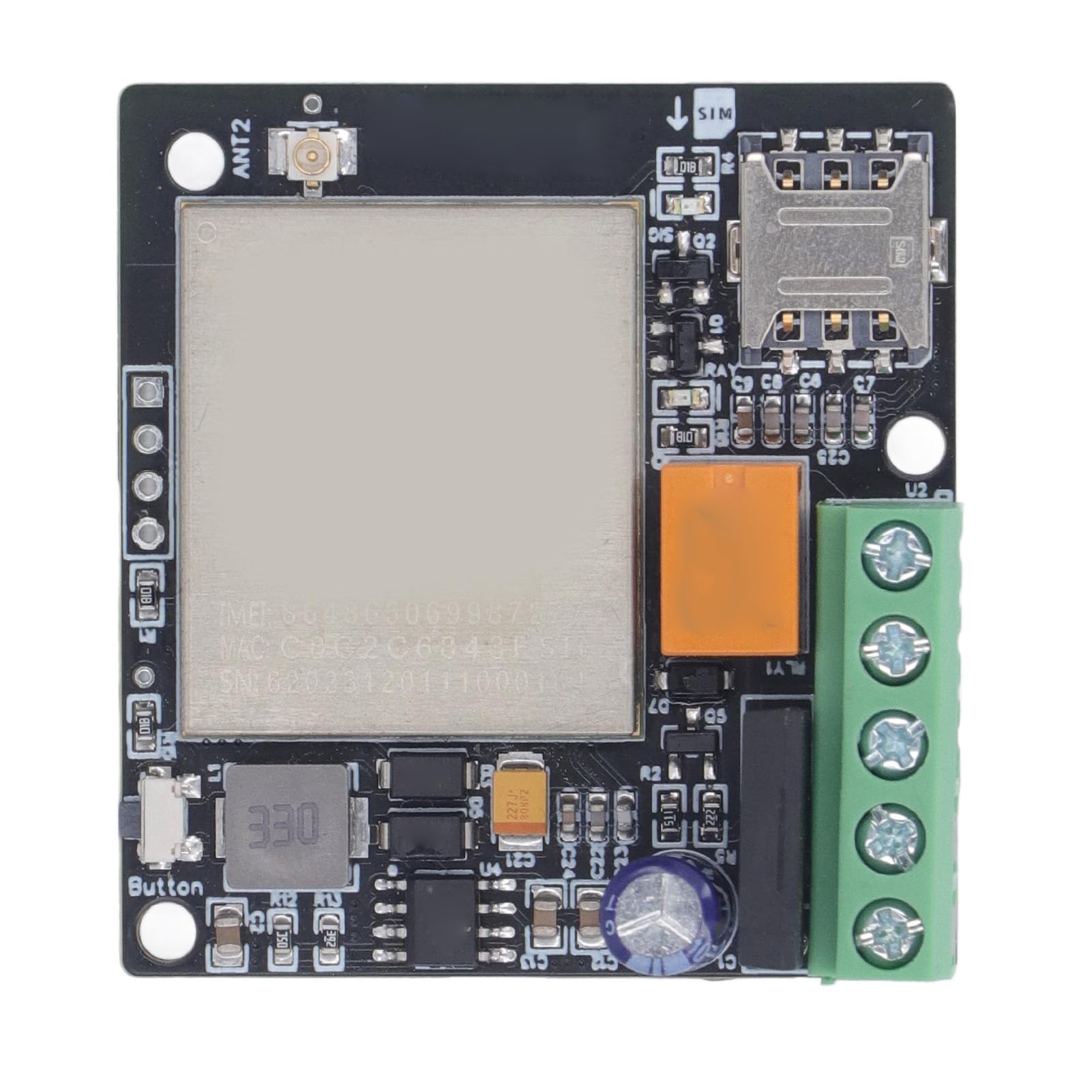 CY306 GSM Apriporta Remoto 3G 4G Controller di Accesso GSM 1001 Utenti Mini Controller per Tende Cancello del Garage Facile Installazione e Utilizzo