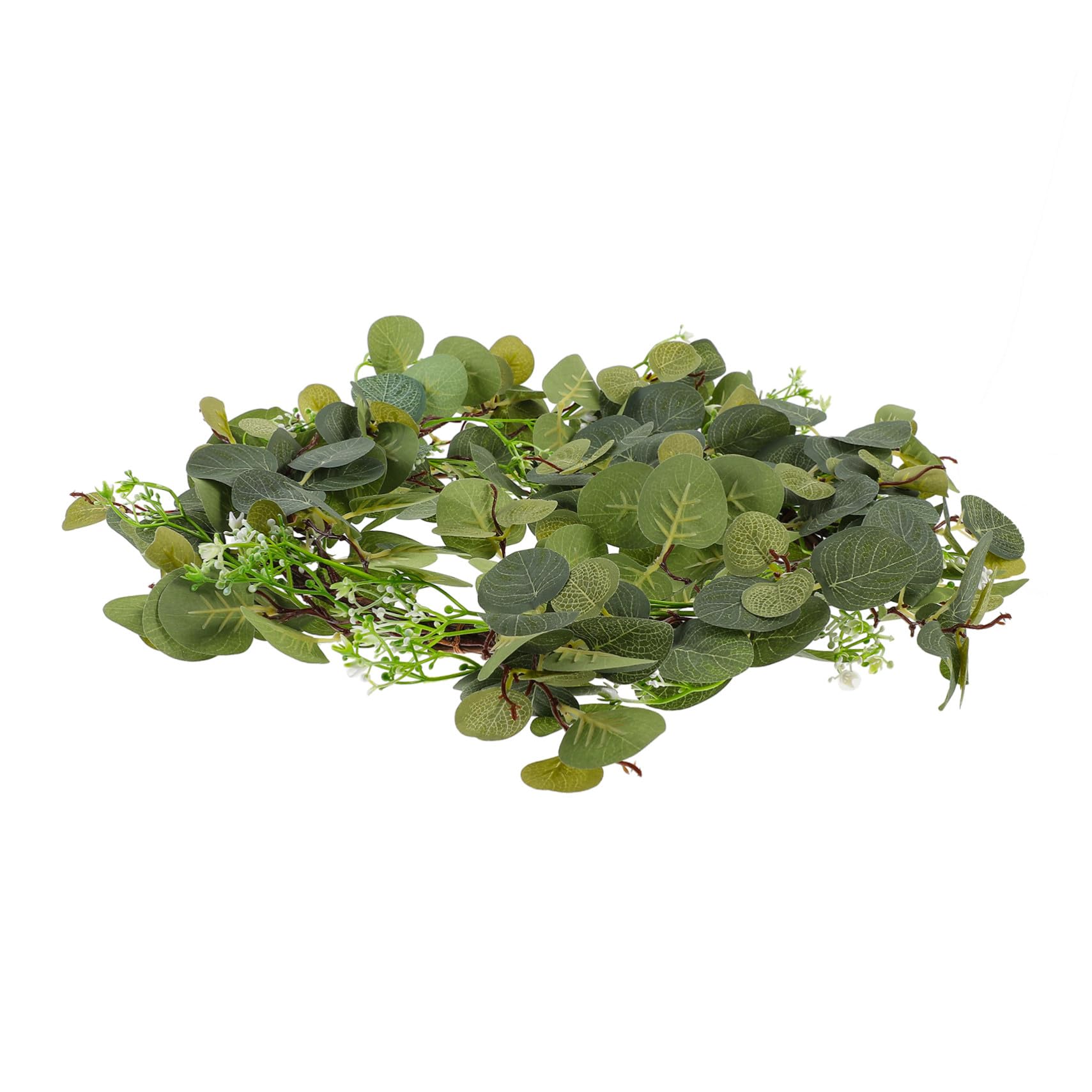 Eucalipto Adorno para Puerta Guirnalda Decorativa para Boda Decoración para Ventana De Sala De Estar Guirnalda De Plantas Artificiales para Primavera