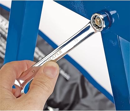 Draper 14 Piece HI-TORQ Combination Spanner Set - 34236 - Metric 8-24mm Chrome Plated Tool Kit