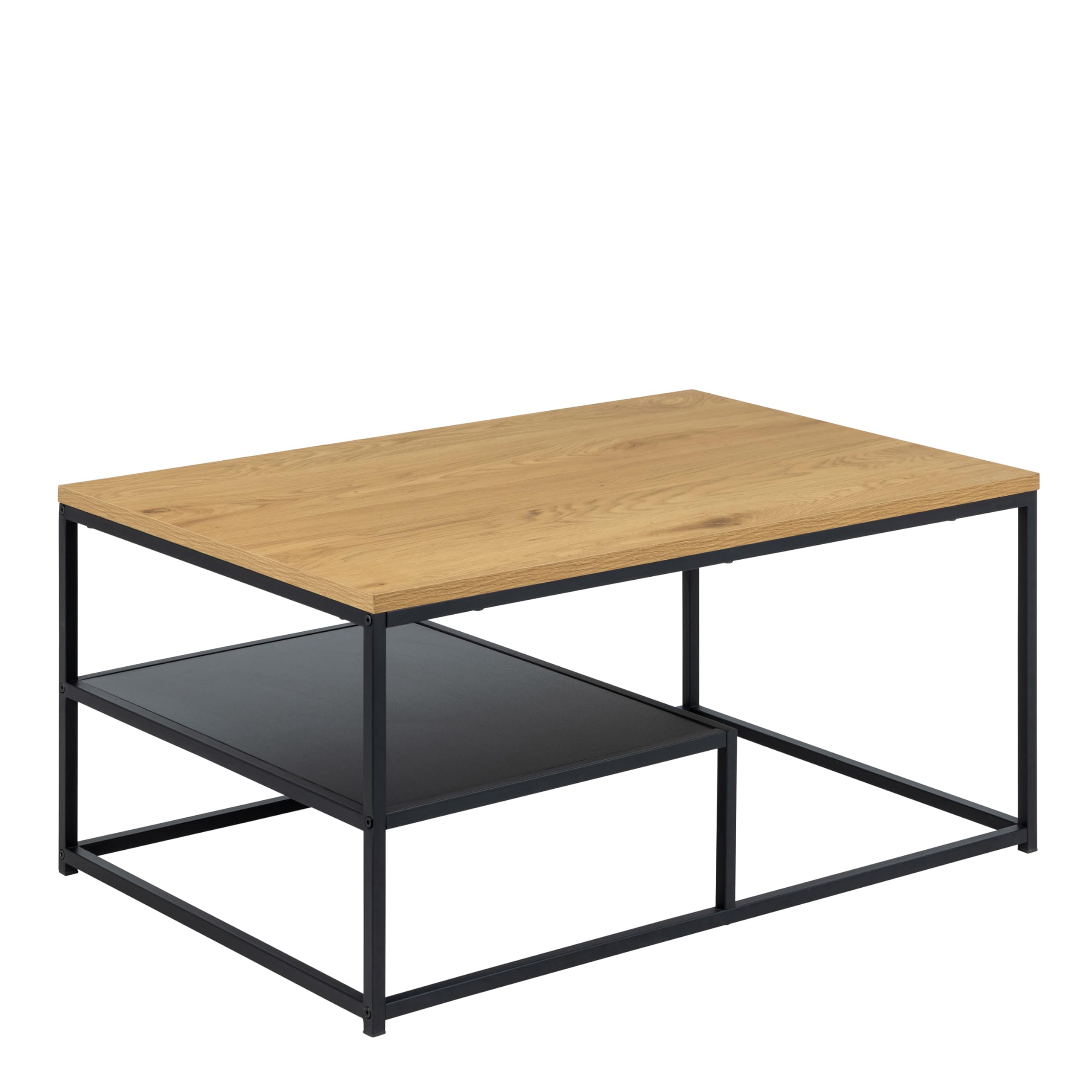 Furniture To Go | Gila, Oak, Coffee Table with Open Shelf
