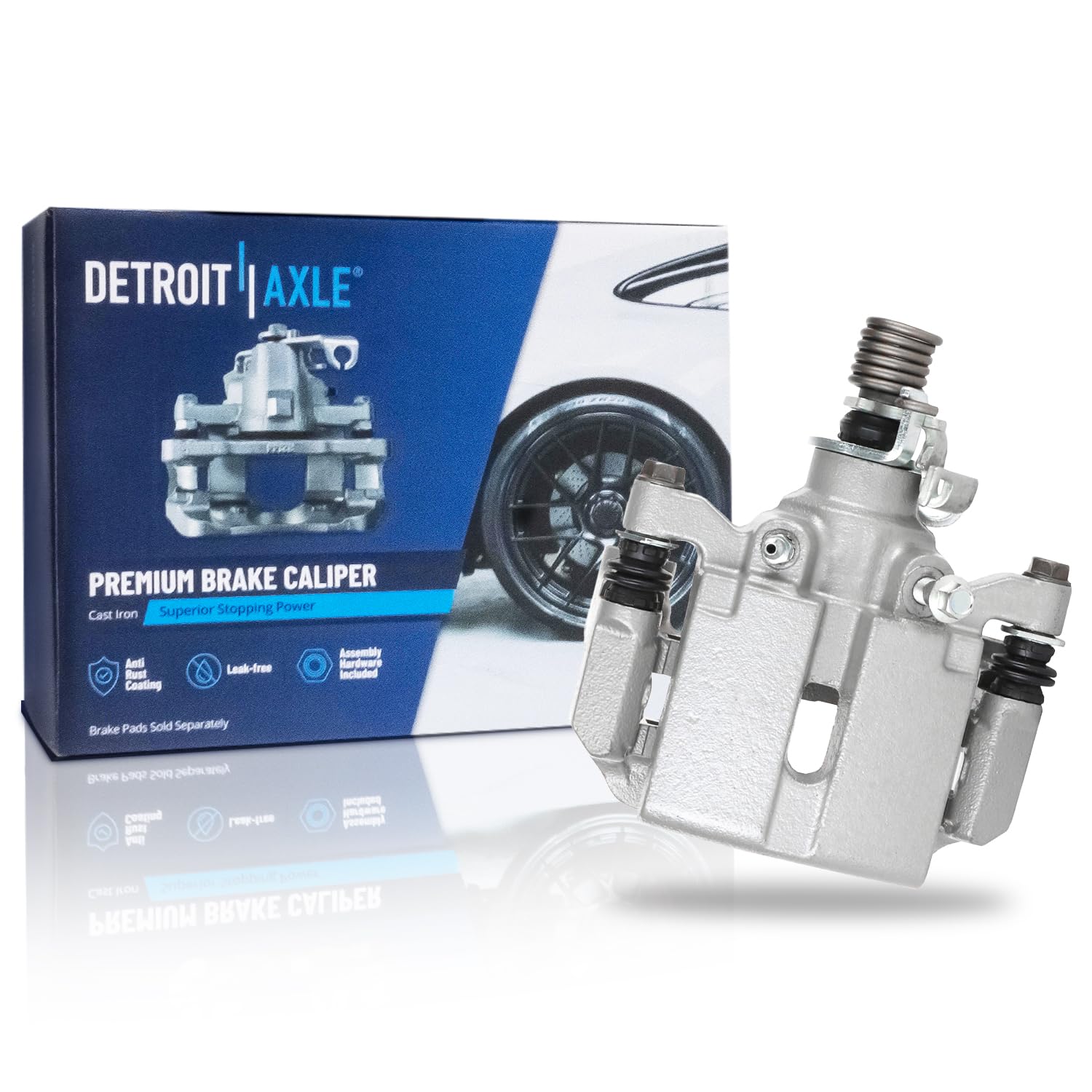 Detroit Axle - Rear Right Brake Caliper for Chevrolet Impala Buick LaCrosse