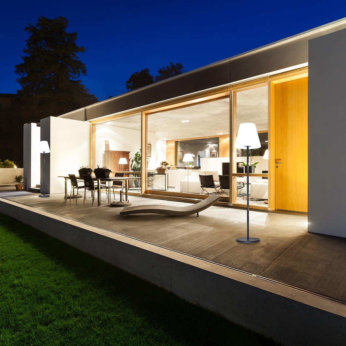 Solarleuchtende Straßenlaterne H150cm STANDY SOLAR