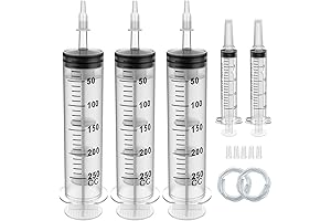 3 Pack 250ml Syringe Tips for Smooth Precise Dispensing