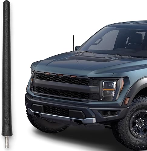 AntennaMastsRus - Antenas compatibles con GMC Sierra 150 2009-2020 - Antena de repuesto, Negro
