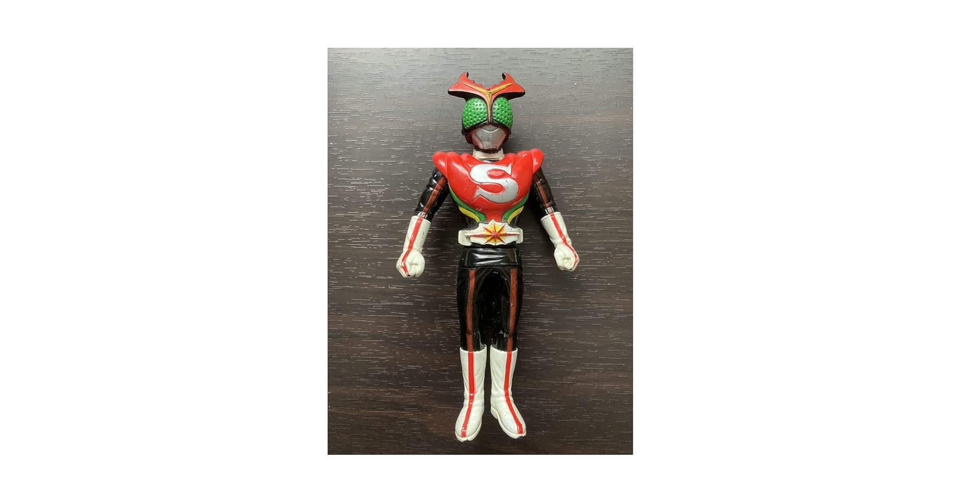 最終値下げ　超美品　旧バンダイ　仮面ライダーストロンガー　面取れソフビ　当時物 最終値下げ 超美品 旧バンダイ 仮面ライダーストロンガー 面取れ