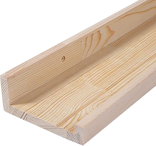 Miniatura 6 de Azsky - Estantería flotante para pared, estante de pared, estante para galería, guardería, estantería de 12 pulgadas, juego de 1