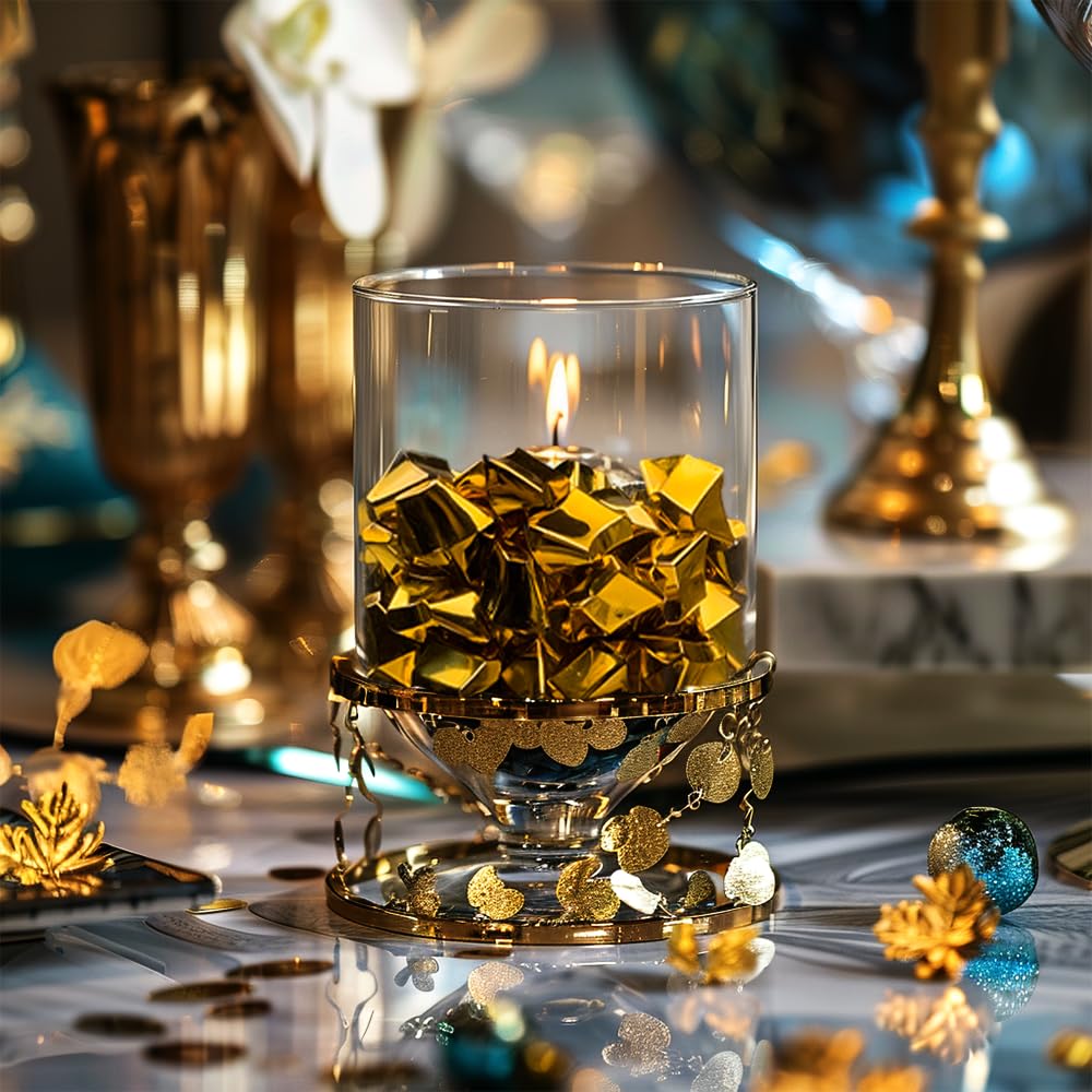 Amazon.co.jp: HappyFiller ゴールドナゲット フェイクアイスロック