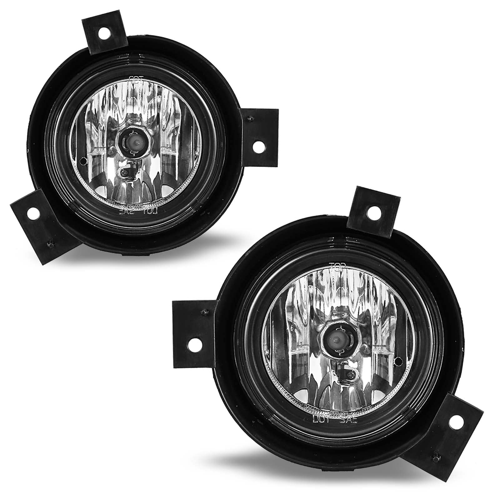 Fog Lights compatible for Ford Ranger 2001 2002 2003 Lamps Assembly Driver Passenger Replacement