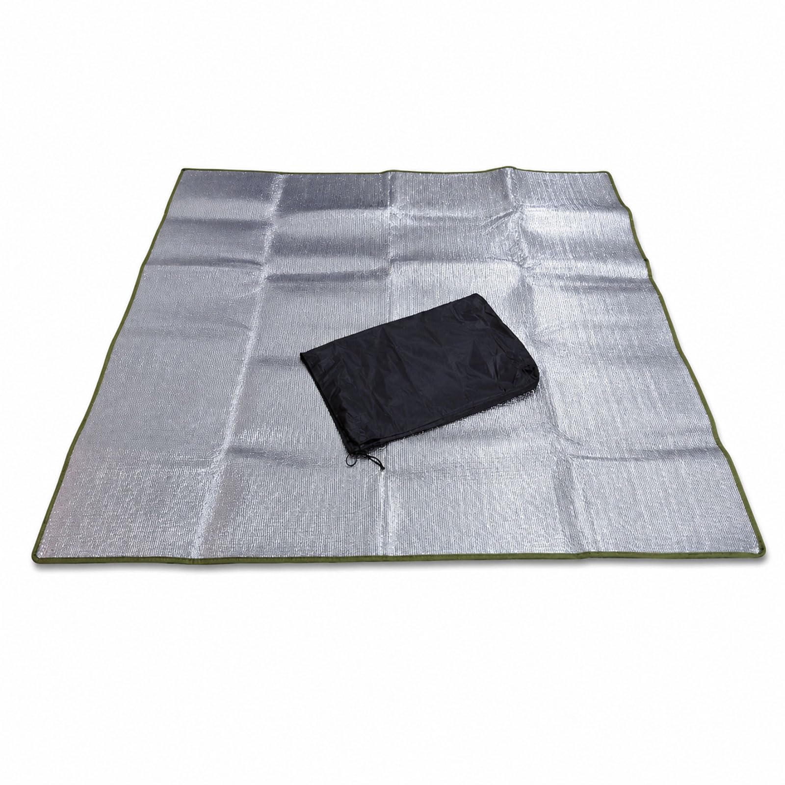 Estera De Camping Térmica Aislante,Esterilla De Espuma Aluminizada,Esterilla térmica Antihumedad,Plegable,Impermeable,Engrosada y cómoda,para Tiendas de Campaña,Senderismo,Picnic