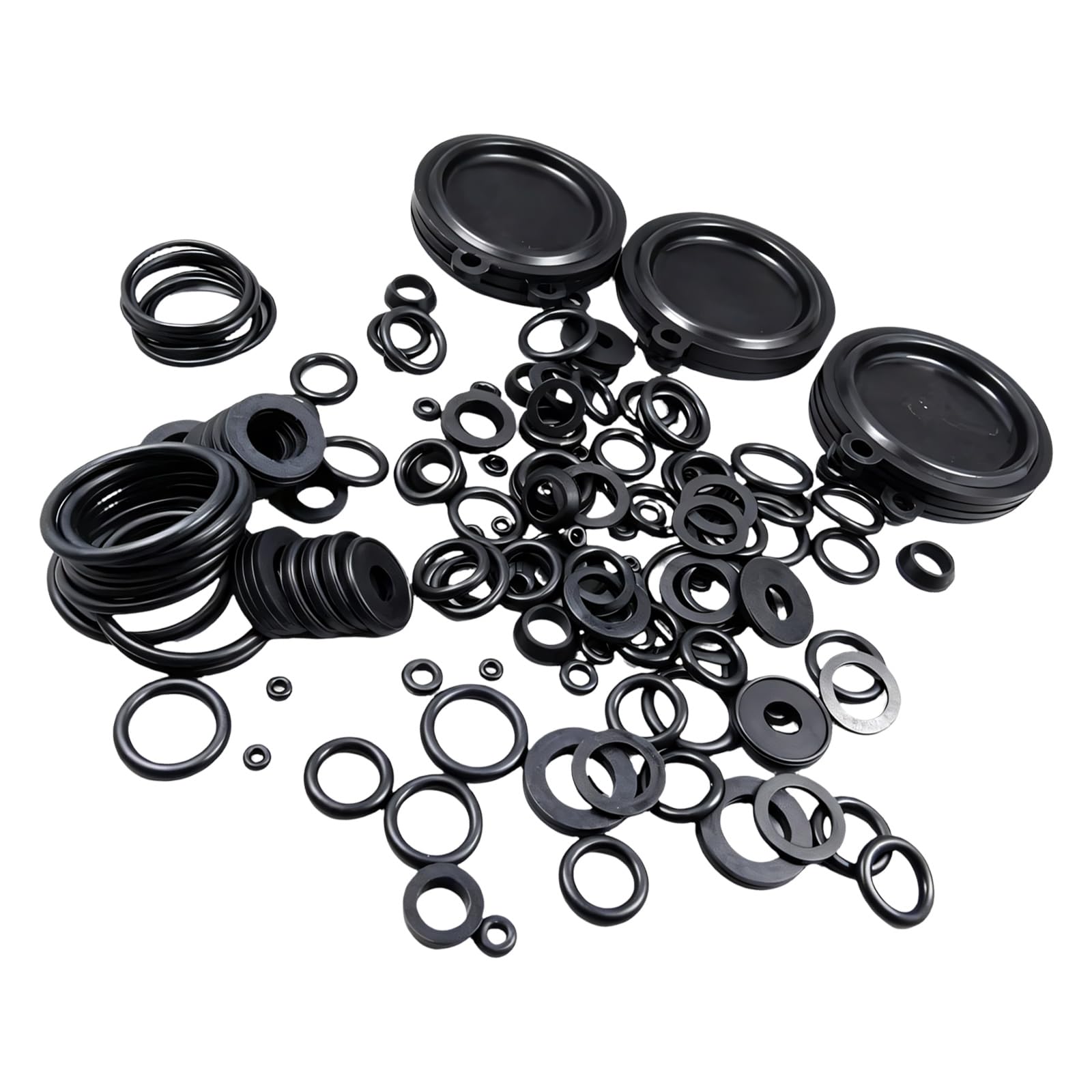 Greabuy Water Heaters O Rings Seal Gasket Replacement Set for Water Heater Leakproof Rubber Gasket Repairing Accessory Heater