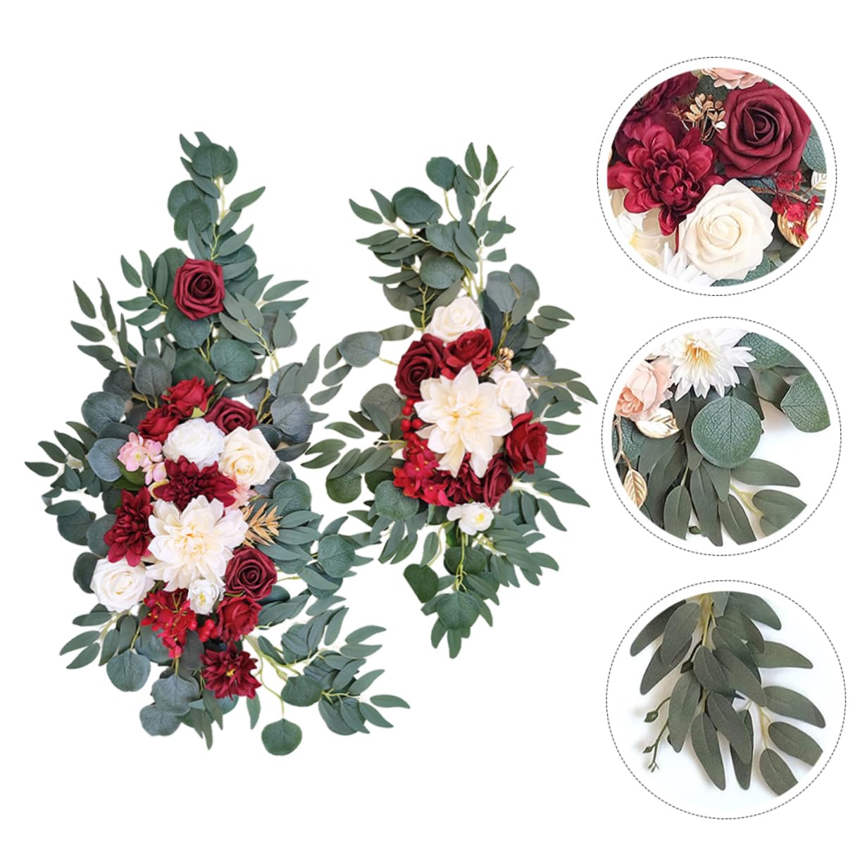 Ciieeo Künstliche Blumenkranz Blumen-hochzeitsdekoration Girlanden Für Hochzeitsfeier