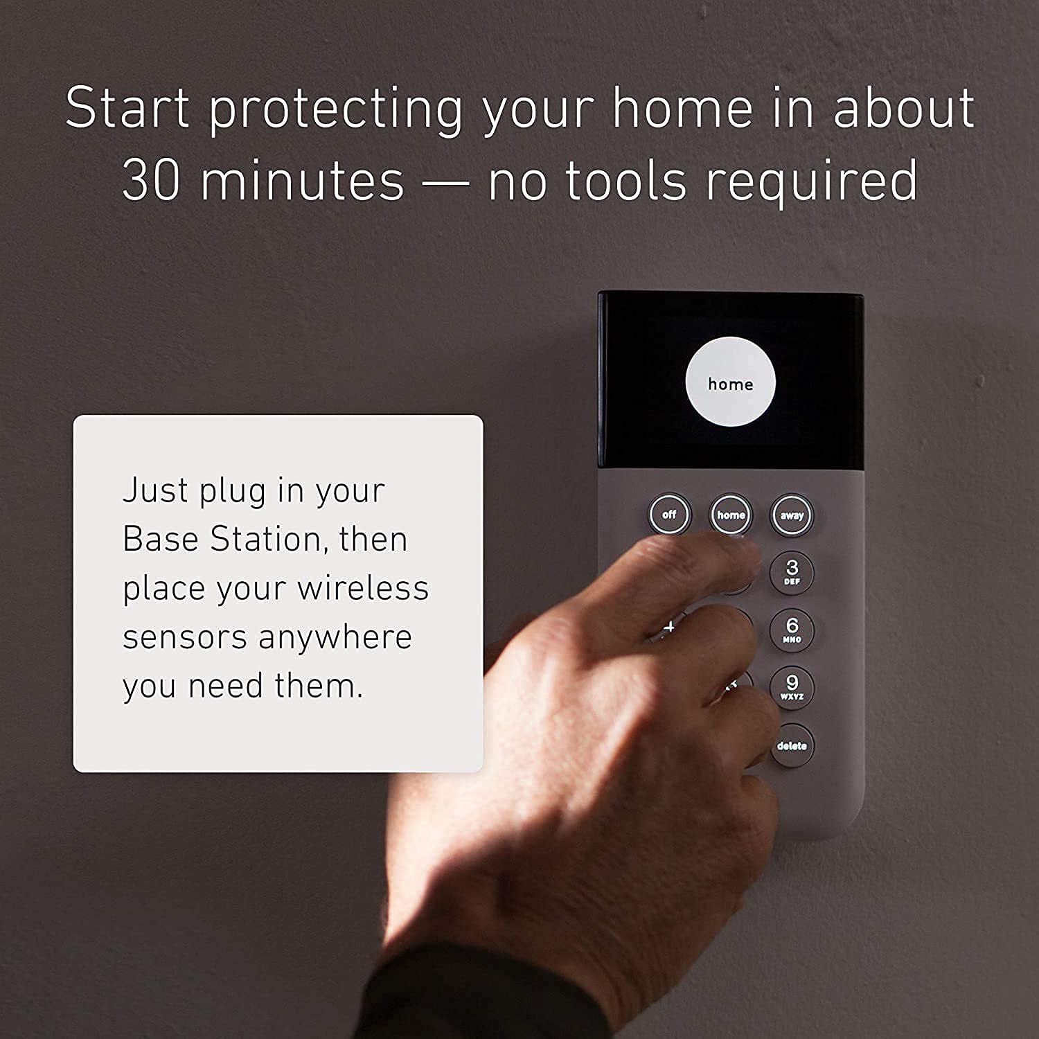 SimpliSafe 5 Piece Wireless Home Alarm System (3rd Generation) with