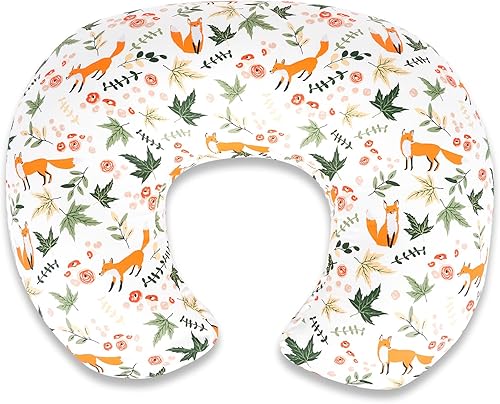 Almohada de lactancia y almohada de lactancia - Forma ergonómica de C para lactancia materna y alimentación con biberón, tamaño estándar