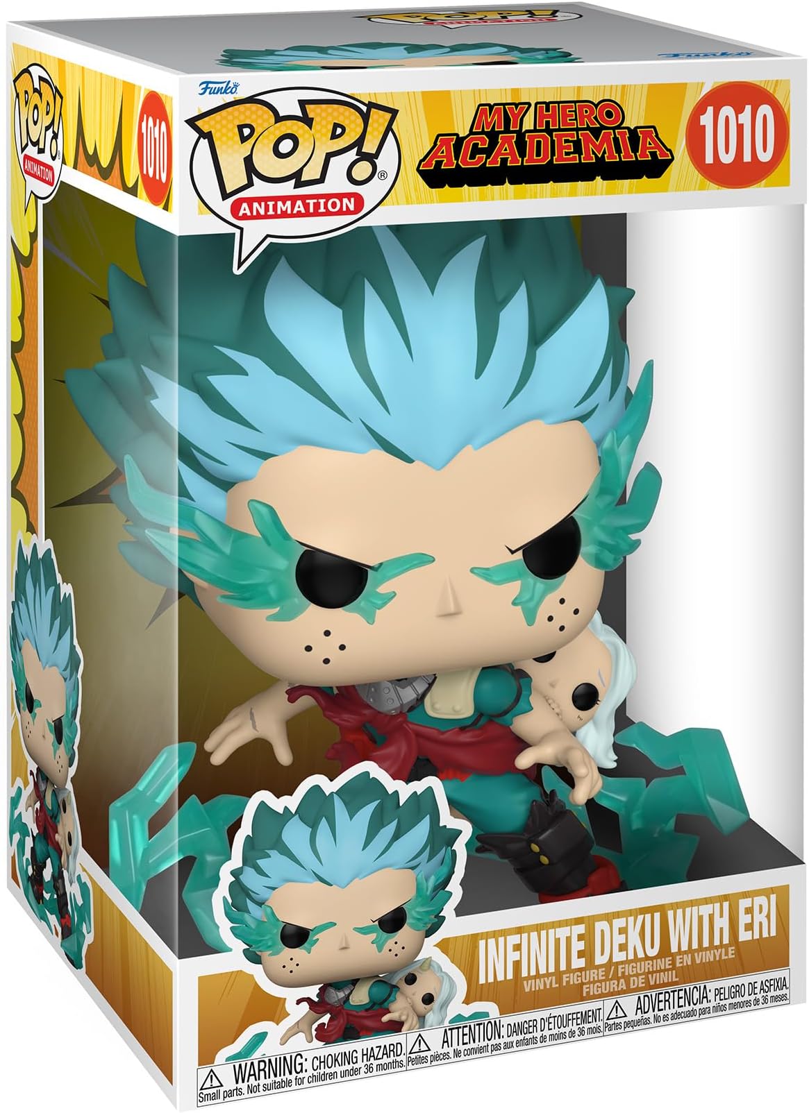 Pop! Animation: MHA - 10" Infinite Deku - My Hero Academia - Collectable Vinyl Figure - Gift Idea - Official Merchandise - Toys for Kids & Adults - Anime Fans - Model Figure for Collectors