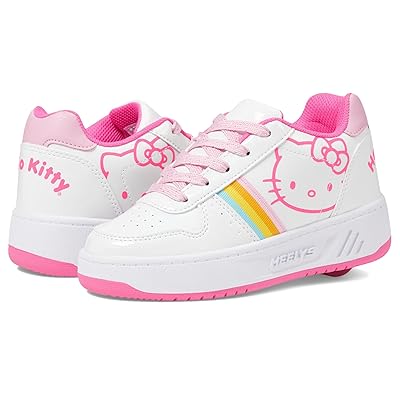 Heelys Hello Kitty Kama (Little Kid/Big Kid/Adult) Girls Shoes White/Pink