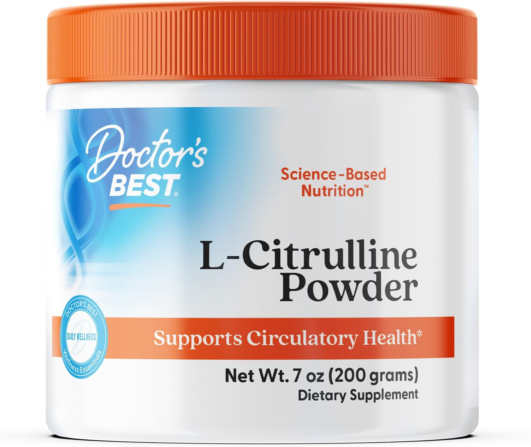 Doctor's Best L-Citrulline Supplement, 200 Gram