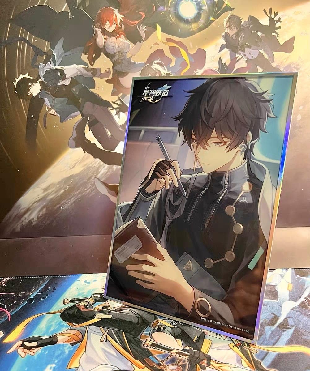 Amazon.co.jp: 崩壊スターレイル 丹恒 光 錐 沈黙のみ アクリル