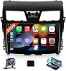 Naifay Android Car Radio for 2013 2014 2015 Nissan Altima with Wireless CarPlay Android Auto, 232G 10.1 inch IPS Touch Screen Car Stereo for Nissan with BluetoothFMGPSWiFiSWCSplit ScreenCamera