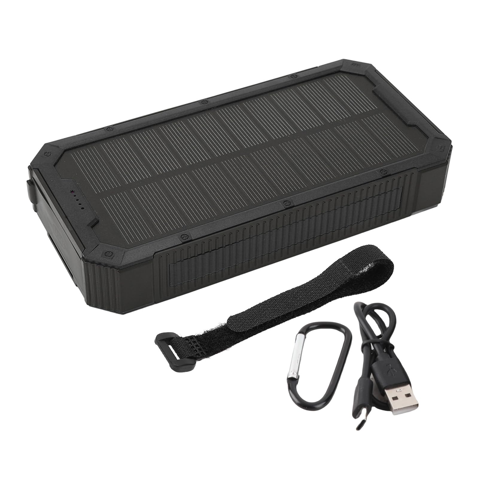 Caricabatterie Solare Power Bank, Power Bank Portatile Solare