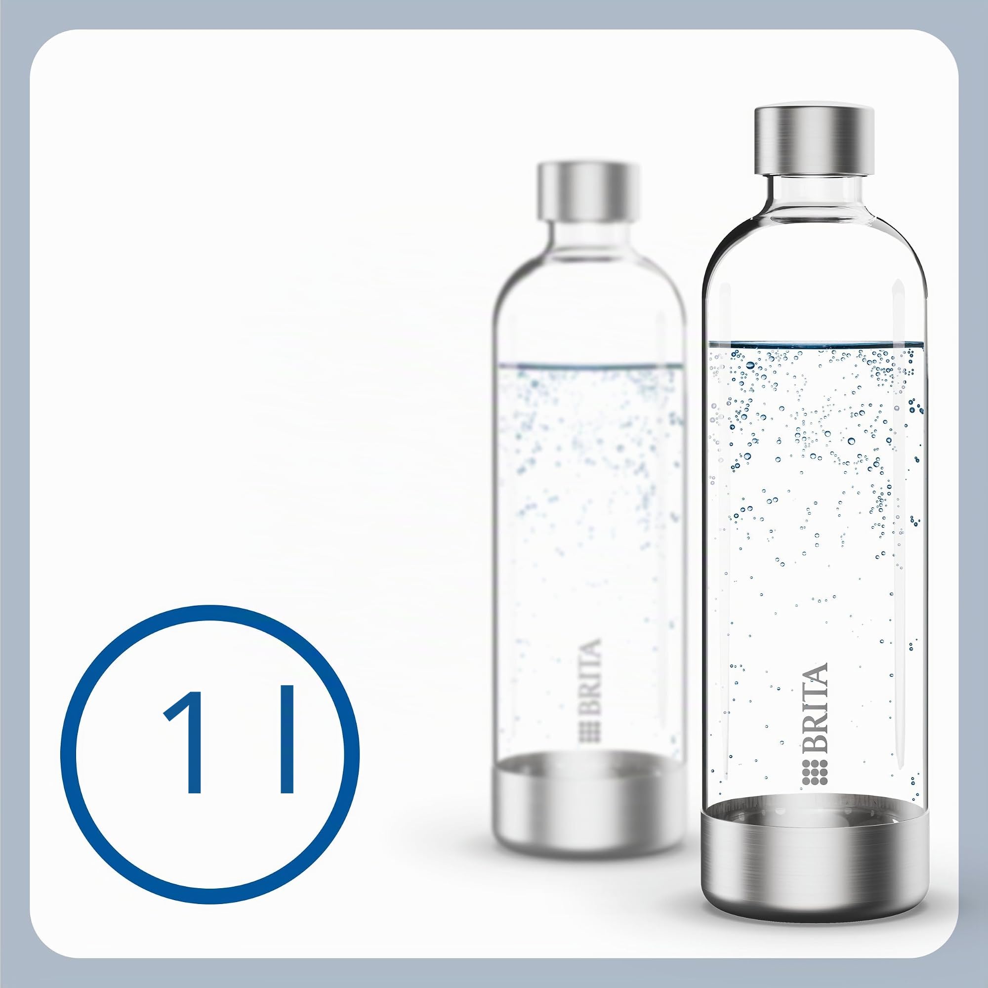 Confezione Da 2 Bottiglie Brita Pet - Sodaone - 1l