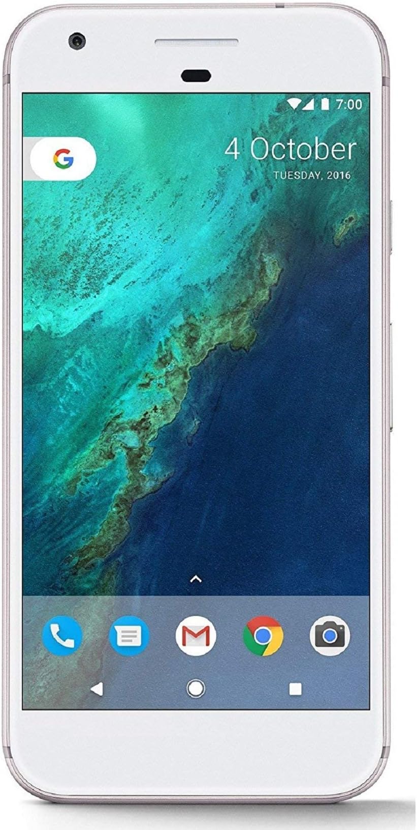 Google Pixel 1st Gen 32GB Factory Unlocked GSM/CDMA Smartphone for All GSM Carriers + Verizon Wireless + Sprint (Very Silver) (Renewed)