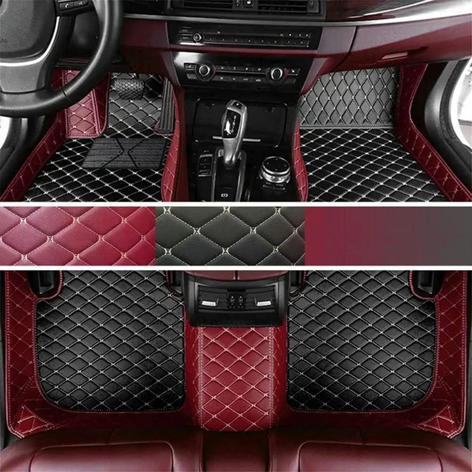 Maßgefertigte Schaffell-Fußmatten für Range Rover Evoque (2016-2024) Cabrio | Range Rover Evoque (2016–2024) Cabrio | [CH
