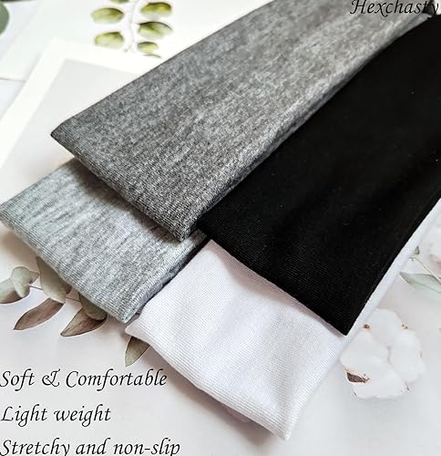 Miniatura 3 de Diademas para mujer, de tela a la moda, elásticas, gruesas, lindas bandas de pelo suaves para mujeres, diademas para el cabello para mujeres, para