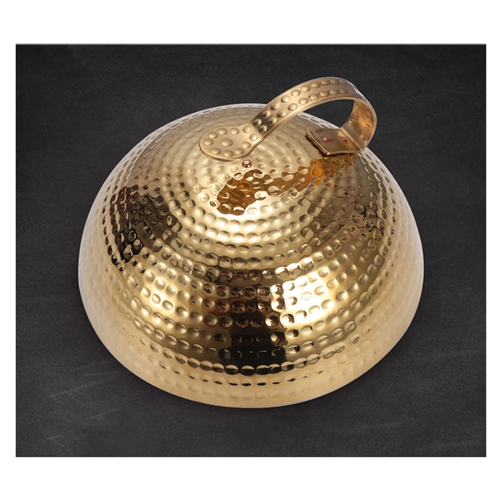 Tapas Universales Tapa de sartén independiente for cocinar, tapa de Teppanyaki, cubierta de cúpula for derretir queso, ideal for parrilla con parte superior plana y otras parrillas Tapa Universal par
