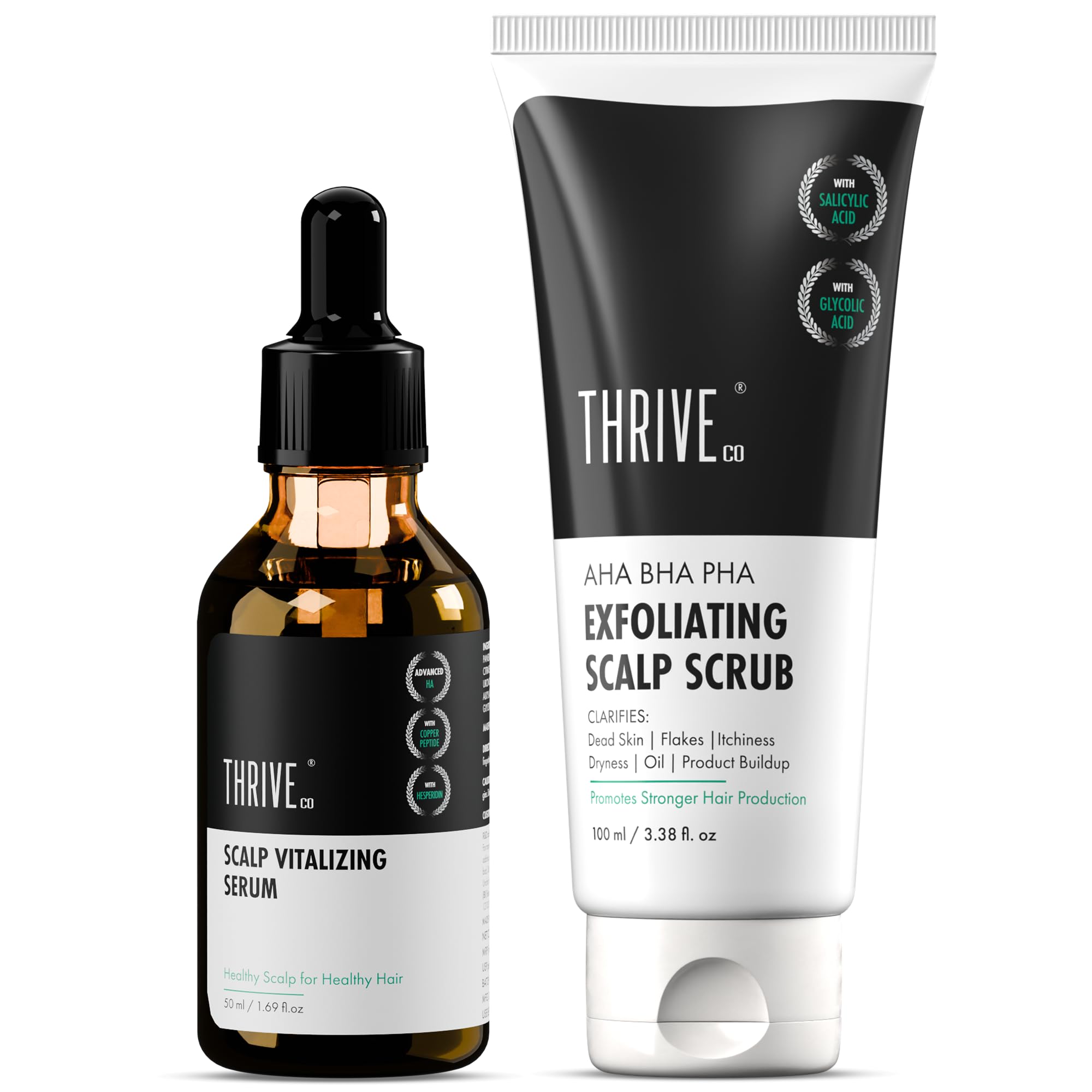 ThriveCo Scalp Care Combo – Scalp Vitalizing Serum 50ml + Scalp Clear Anti-Dandruff Shampoo 250ml | Hydrates Scalp & Reduces Dandruff | Strengthens Roots & Promotes Hair Growth | Men & Women-picture-10